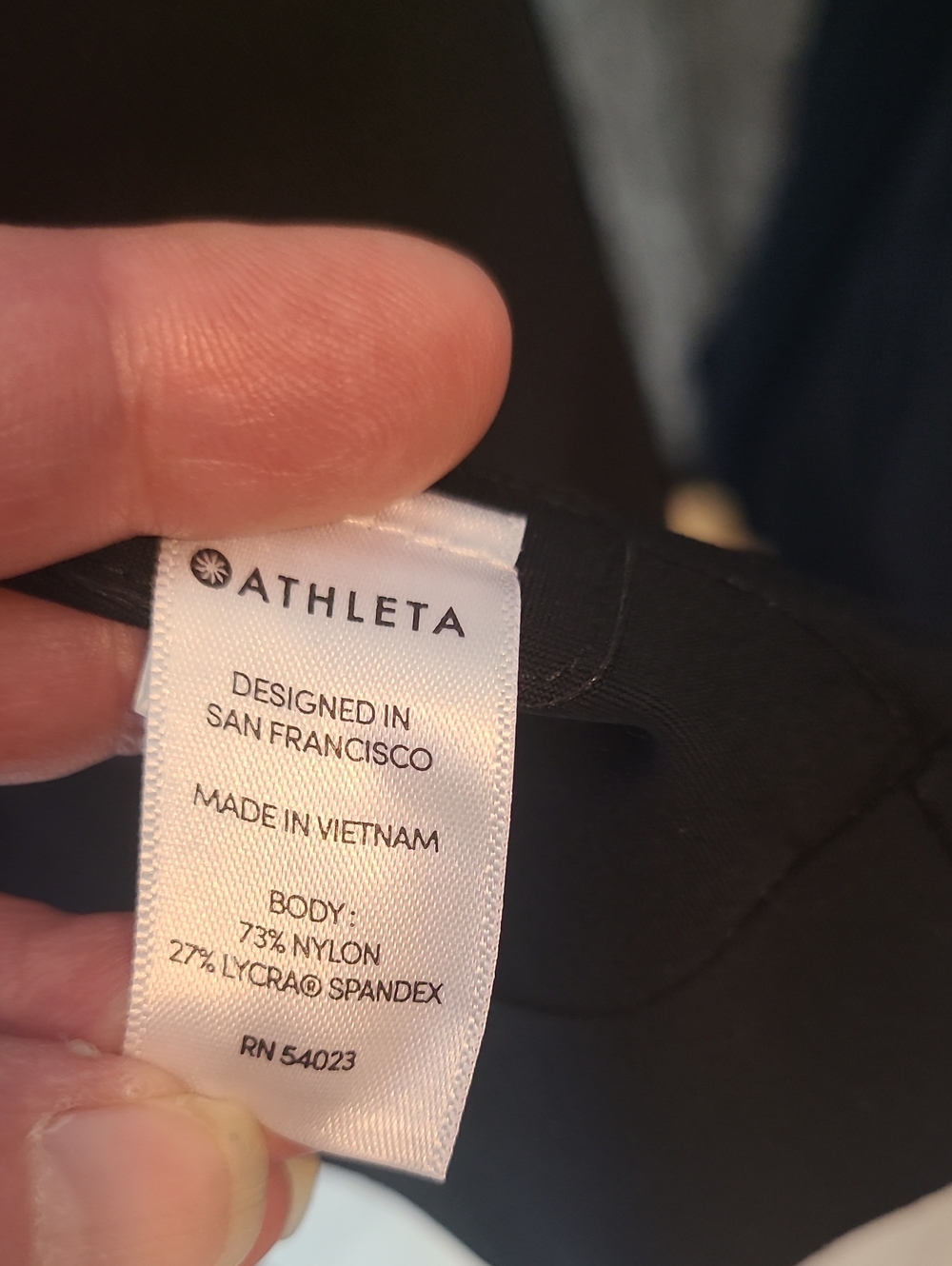 Athleta Black Cosmic Blazer 2 - Picture 4 of 5
